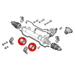 silentbloc boitier direction renault clio1 renault 21 renault 19