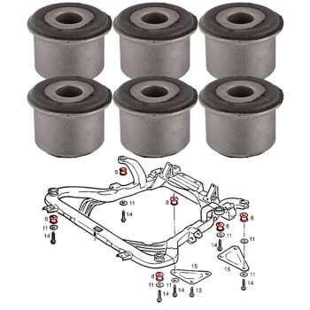 Silentblocs de berceau moteur, Astra G, H, Zafira A, B