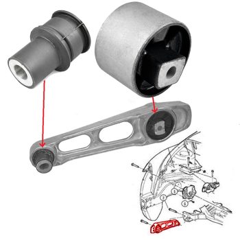 Silentblock soporte de motor kit para Chrysler Pt Cruiser, Neon