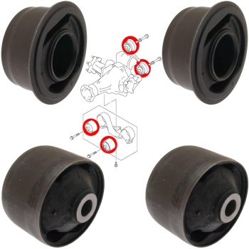 Silentblocks para el soporte del diferencial trasero, Suzuki Grand Vitara