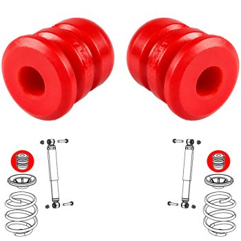 Butées de suspension arrière renforcés, Jeep Wrangler