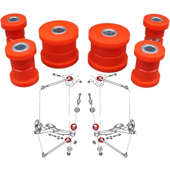 Kit silentblocs de suspension arrière, RAV4 I