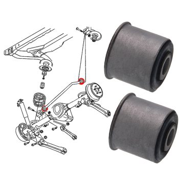 Front Panhard bar bushes, Grand Cherokee II