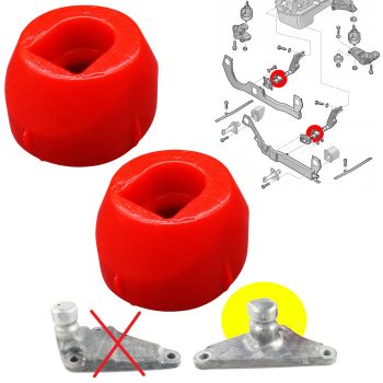 Casquillos soportes motor , Audi A4 B6/B7, A6 C6, Seat Exeo