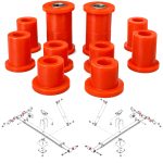 KIT 10 boccole per molle a balestra posteriori, Navara D40