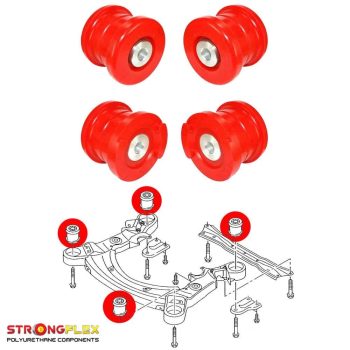 Boccole culla motore in poliuretano Audi A6 C6