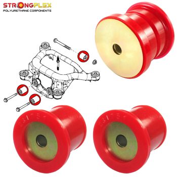 Silentblocs du support différentiel arrière, BMW Serie 3 E46, X3, Z4