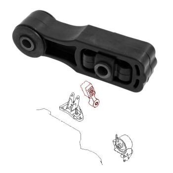 Support moteur arrière, Nissan Primera