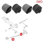 Rear arms bushes, Subaru 2WD Impreza, 2WD Legacy