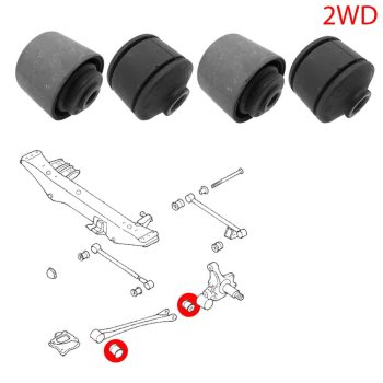 Silentblocs des bras arrières, Subaru 2WD Impreza, 2WD Legacy