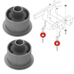 21842-3E530-KIA-21842-3E530-SORENTO-SILENTBLOCS-SUPPORT-DIFFERENTIEL-AVANT