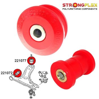 Kit silentblocs de bras avant polyuréthane Audi A3/Golf IV