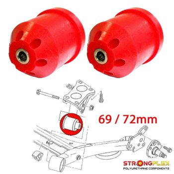 Silentblocks para el cuerpo del eje trasero, para Audi A1, A3, TT