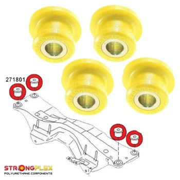 Silentblocs du berceau arrière, Forester I/II, Impreza, Legacy I/II