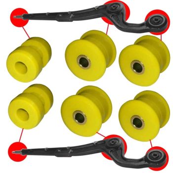 Boccole in poliuretano SPORT per bracci anteriori, Nissan Patrol Y60, Y61