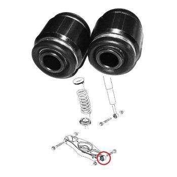 Boccole per i fuselli posteriori della Chrysler 300C