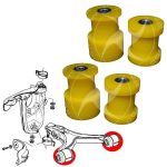 Buchsen der vorderen Querlenker, Maserati Granturismo, Grancabrio, Quattroporte