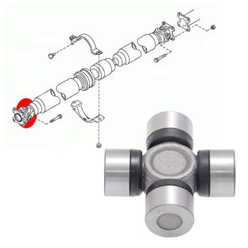 Crociera dell'albero di trasmissione, per Nissan Qashqai, X-Trail T31
