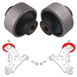 Silentblocs des bras avant renforcés pour Fiat Tipo II