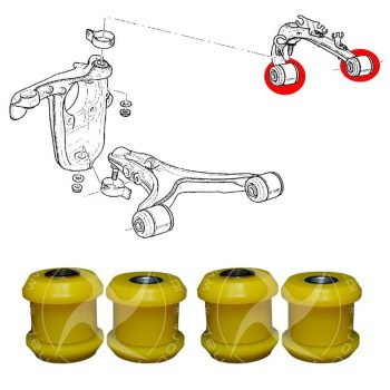 Silentblocks brazos delanteros, Maserati Granturismo, Grancabrio, Quattroporte