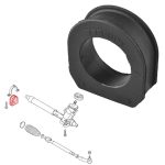 Boccola cremagliera dello sterzo, A1, A2, Cordoba, Ibiza, Toledo, Fabia, Rapid, Roomster, Fox, Polo