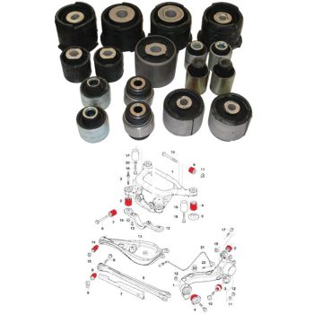 Kit suspension arrière complet BMW Serie 3 E46