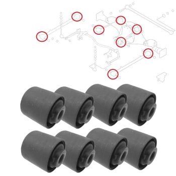 Boccole sui 4 bracci posteriori, per Hyundai Terracan, Grand Santa Fé