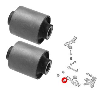 Silentblocs des bras arrières pour Hyundai i30, i40, Elantra, Santa Fé