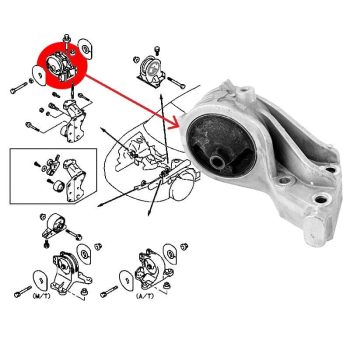 Support moteur droit, Mitsubishi Galant