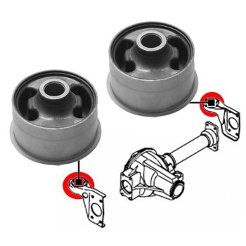 Silentblocs du supports différentiel avant, Rexton, Actyon, Kyron