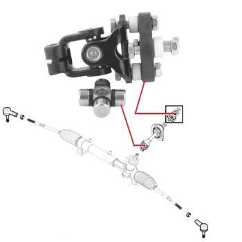 Kit di riparazione dell'albero/colonna dello sterzo, Captiva, Winstorm, Antara