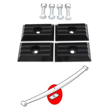 Cuscinetti in gomma per molle a balestra posteriori, per Citroen Jumper III, Ducato 250, Boxer