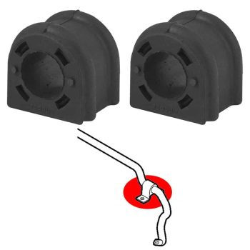 Boccole della barra stabilizzatrice anteriore per Fiat 500L