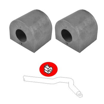 Silentblocs de barre stabilisatrice avant pour Renault Laguna I