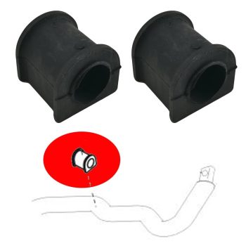 Boccole per barra stabilizzatrice anteriore per Freelander I (Ø20 mm)
