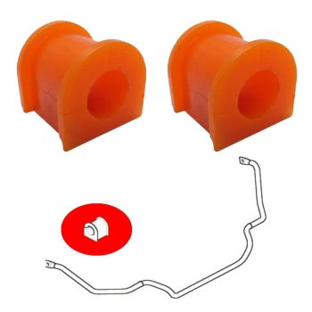 Boccole barra stabilizzatrice anteriore in poliuretano per Freelander I (Ø20 mm)