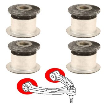 Kit silentblocs des bras supérieurs avant pour Porsche Cayenne 955