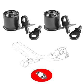 Boccole silenziose del corpo dell'asse posteriore, Opel Mokka