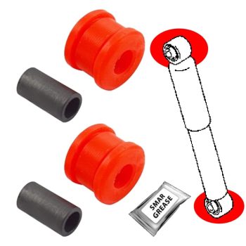 Kit Silentblock per entrambi gli ammortizzatori posteriori per Suzuki Jimny