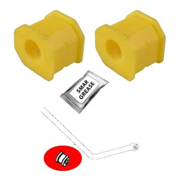 Boccole per barra stabilizzatrice anteriore per Pajero Sport K90 4x4 (Ø20mm)