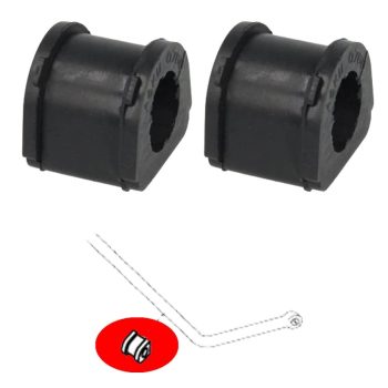 Silentblocks für vorderen Stabilisator für Pajero Sport K80, K9_ (Ø30mm)