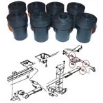 Lame posteriori Silentblocs Voyager IV