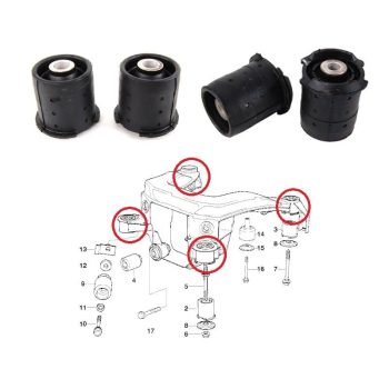 Boccole della traversa posteriore, BMW Serie 3 E36