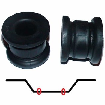 Silentblocs Stabilisator vorne Mercedes 124, 190