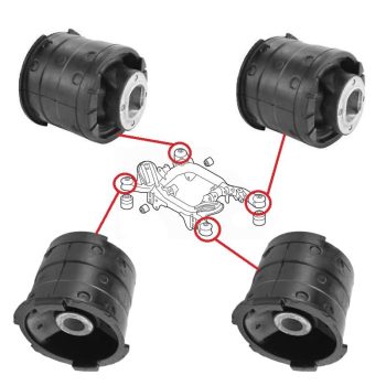 Silentblocs de berceau arrière pour Range Rover III