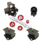 Kit of 4 engine mounts for Pajero Sport petrol