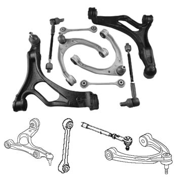 Kit braccio sospensione anteriore per Porsche Cayenne, VW Touareg, Audi Q7