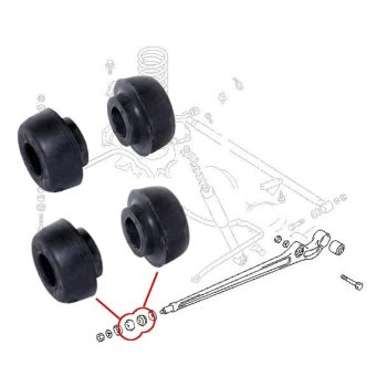 silentblocks brazo trasero Pajero I, Galloper