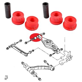 Polyurethane bushes on 2 rear arms, Pajero III / IV