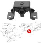 NISSAN-NAVARA-D40-support-echapement
